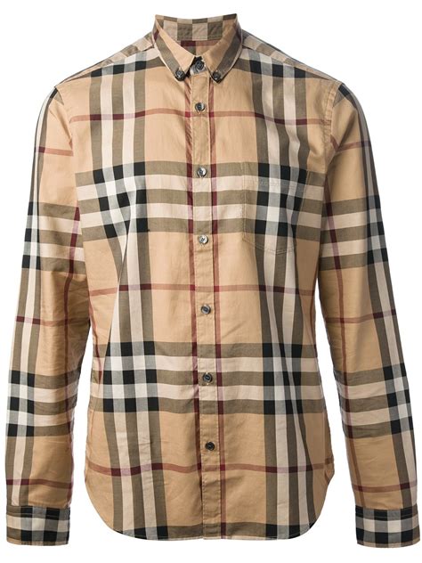 burberry shirts for men